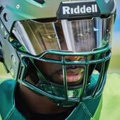 橄榄球头盔面罩 头盔面罩配件钛合金 Speedflex原装 RIDDELL AXIOM
