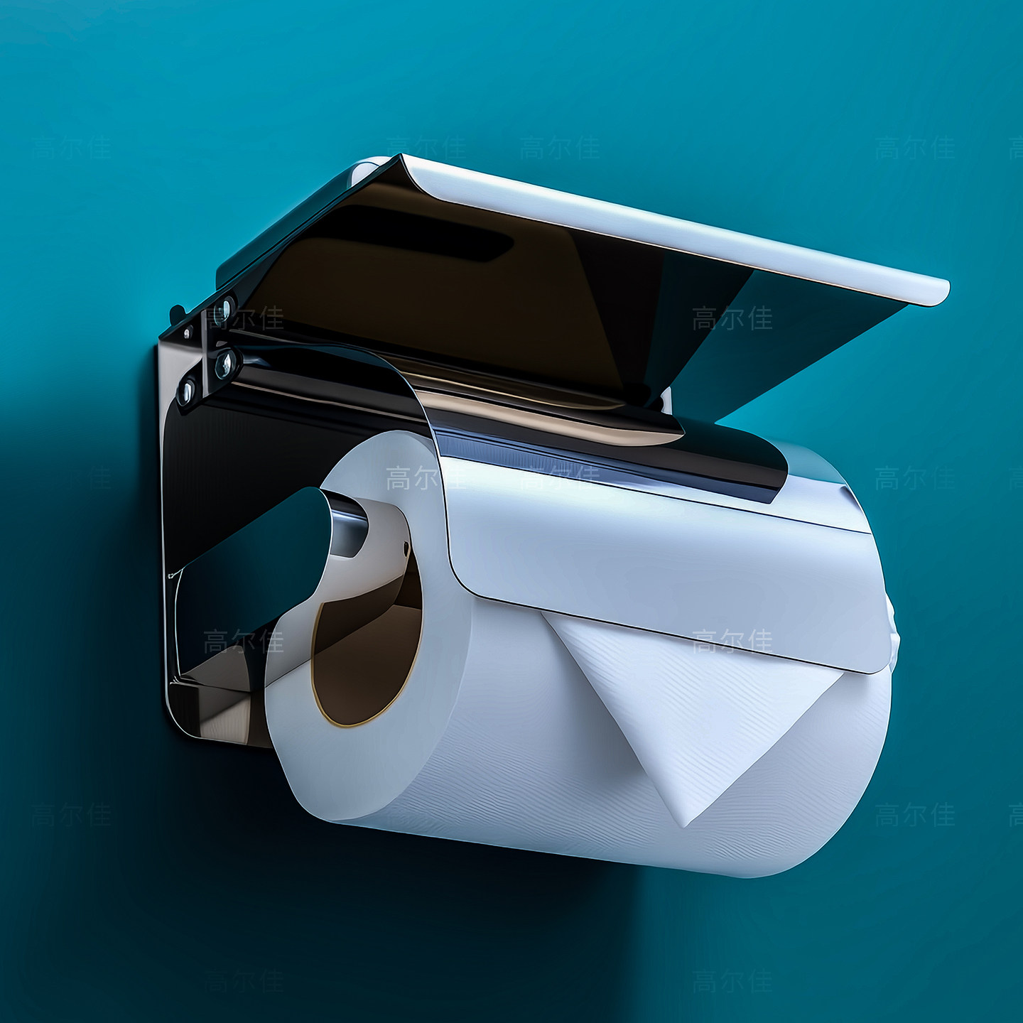 免打孔304不锈钢卷纸架