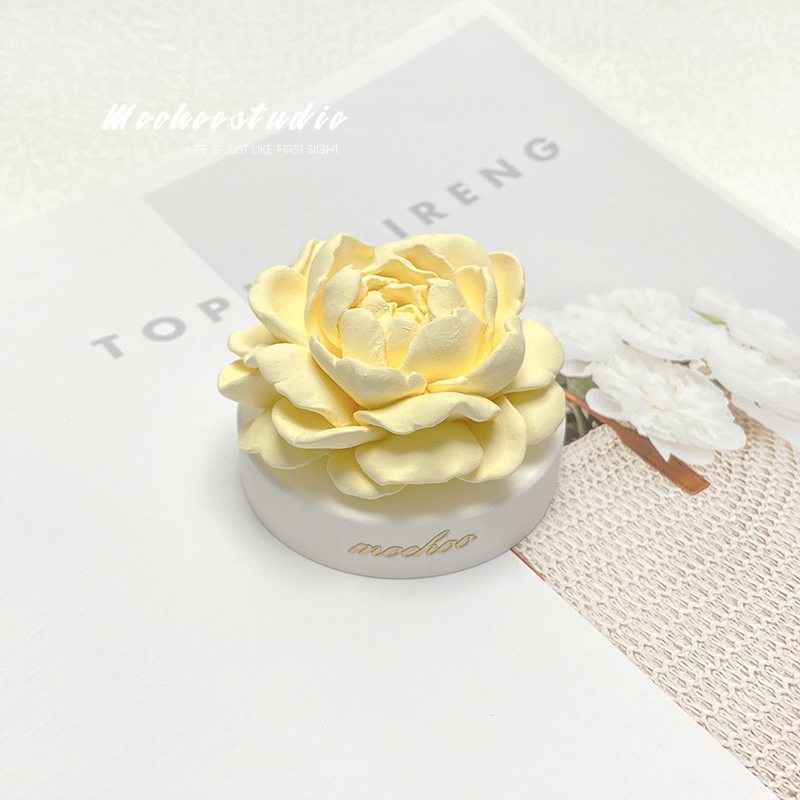 山茶花淡香女士新车高档汽车香薰