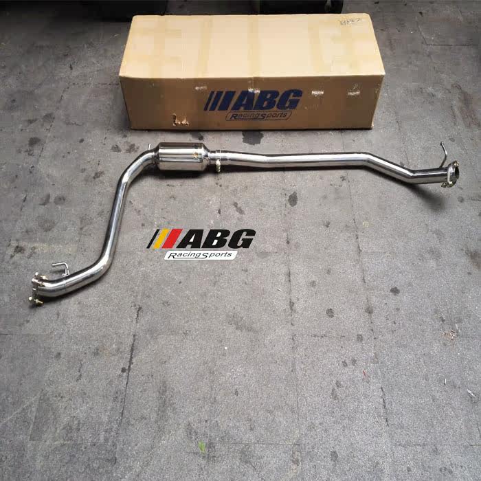 ABG 14款新飞度 GK5改装排气管中段 中鼓 提升汽车动力 增大声浪|ruв категории автомобиль/товаров/аксессуары/переоснащение, автозапчасти, впускной и выпускной системы, выхлопная труба - от Buy2taobao.com для оказания профессиональной услуги покупки агента Taobao