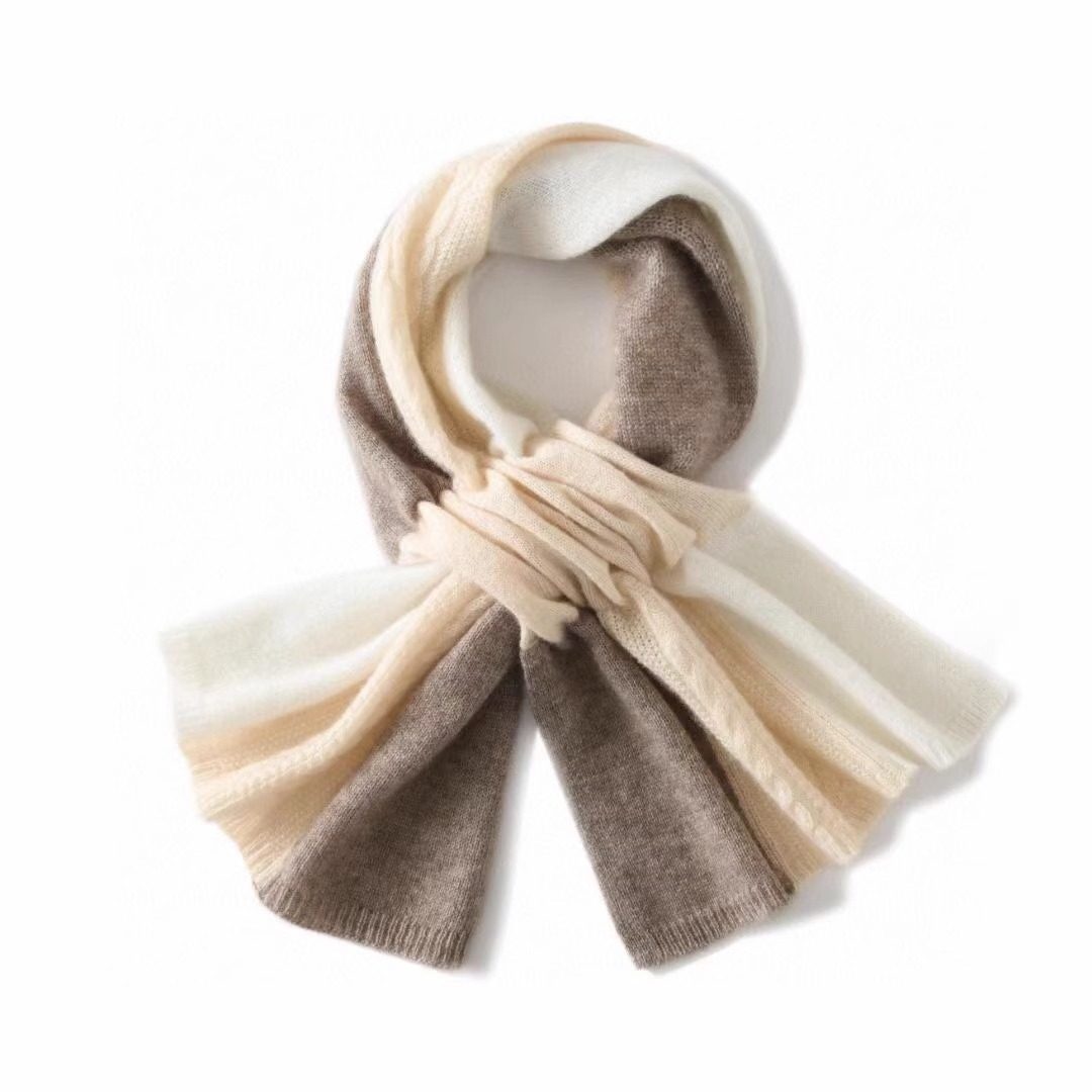 羊毛围巾短款女冬季新款交叉针织围脖拼色百搭保暖懒人羊绒护颈,服饰配件/皮带/帽子/围巾,围巾/丝巾/披肩,淘宝优惠券,粉丝福利购,淘宝优惠卷