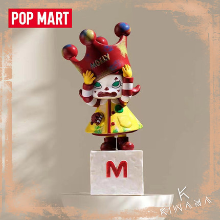 POPMART泡泡玛特MOLLY雕塑二代经典回归2系列手办盲盒潮玩摆件