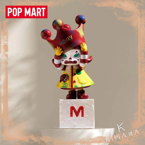 POPMART泡泡玛特MOLLY雕塑二代经典回归2系列手办盲盒潮玩摆件