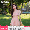 高级感 亦美珊吊带连体泳衣女成人绝美微胖女孩遮肉显瘦2025年新款