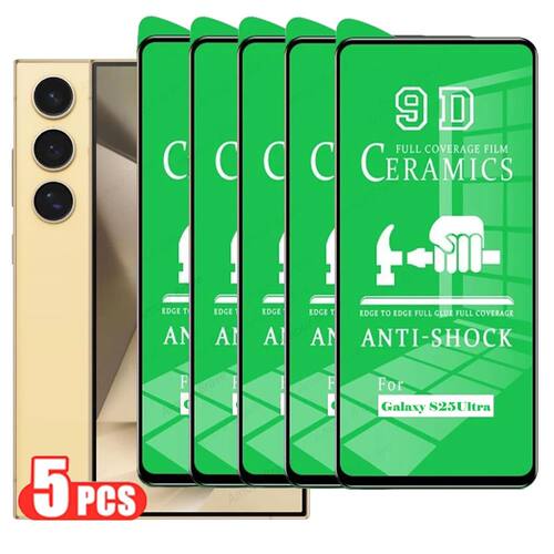 5PCS Ceramic Film For Samsung Galaxy S25 S24 S23 Ultra S22 S
