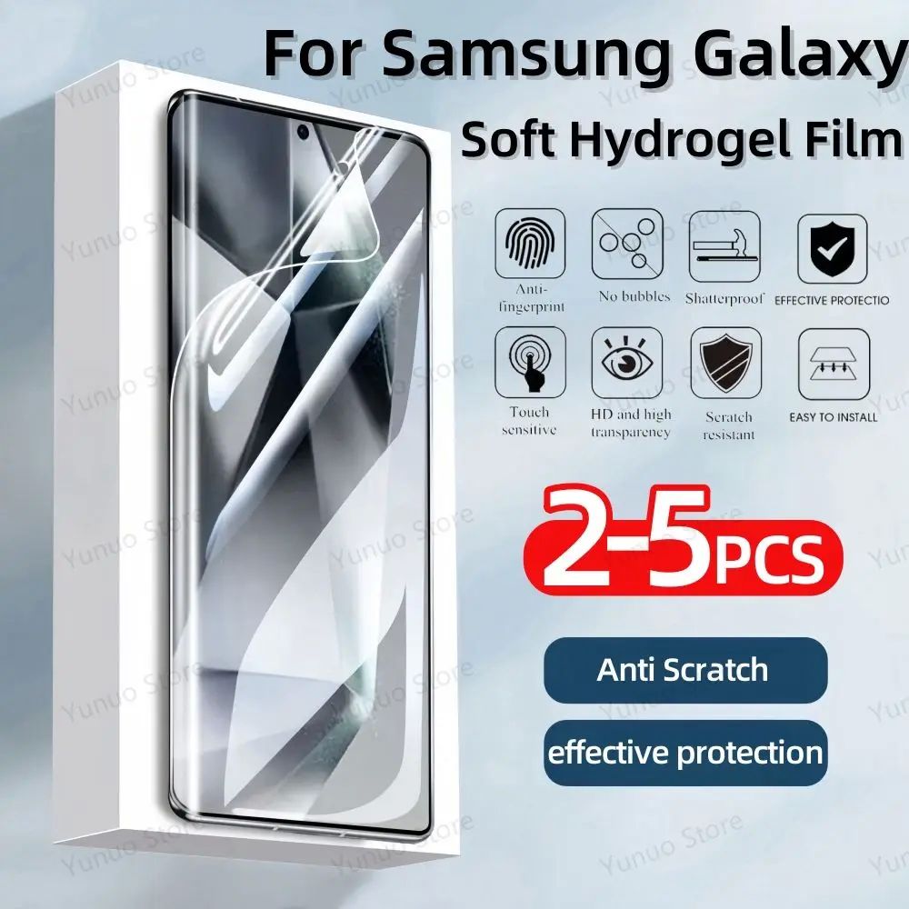 4PCS Soft Hydrogel Film For Samsung Galaxy S24 S23 S22 S21 U