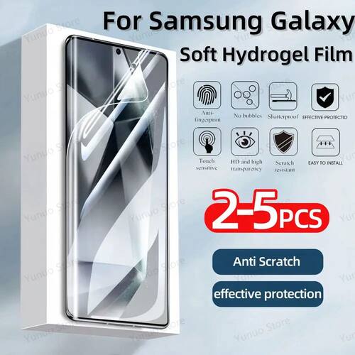 4PCS Soft Hydrogel Film For Samsung Galaxy S24 S23 S22 S21 U
