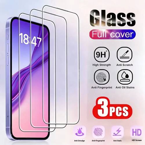 1-3pcs Full Cover HD Screen Protector For iPhone 17 16 Pro M