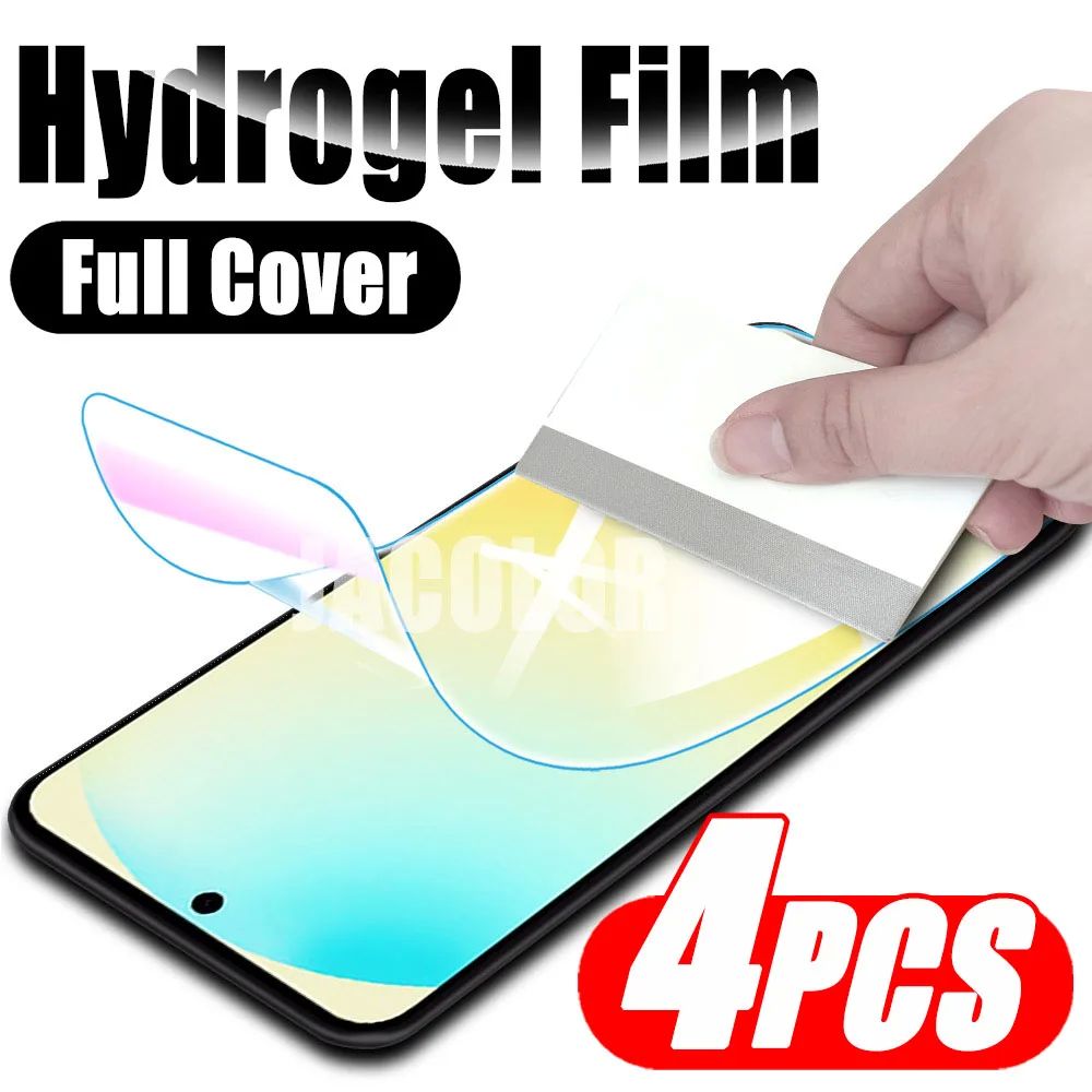4 PCS Safety Hydrogel Film For Samsung Galaxy S24 Fe S24+ S2