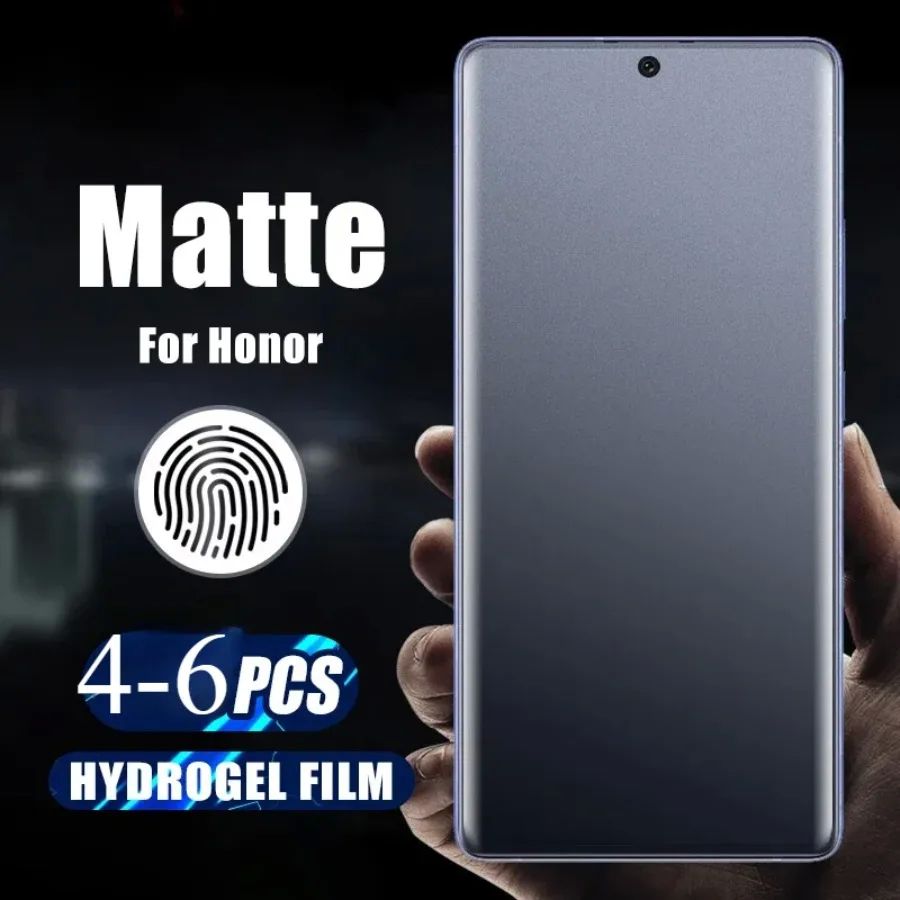 4-6PCS Matte Hydrogel Film for Honor X9b X9a Magic 7 Pro 6 5