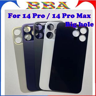 Glass Iphone 1PCS Back Big Cover Hole For OEM
