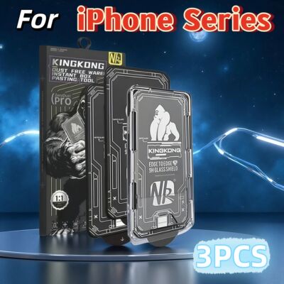 3-pack tempered glass screen protector for iPhone AIR/17/17P