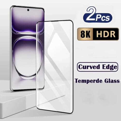 3D Curved Tempered Glass For Oppo Reno 12 11 10 9 8T 5G Scre