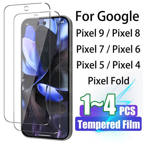 Tempered Glass For Google Pixel 9 8 7 6 Pro 8a 7a 6a 5a 5G 4