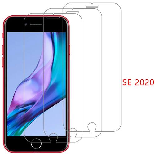 protective tempered glass for apple iphone se 2020 2 screen