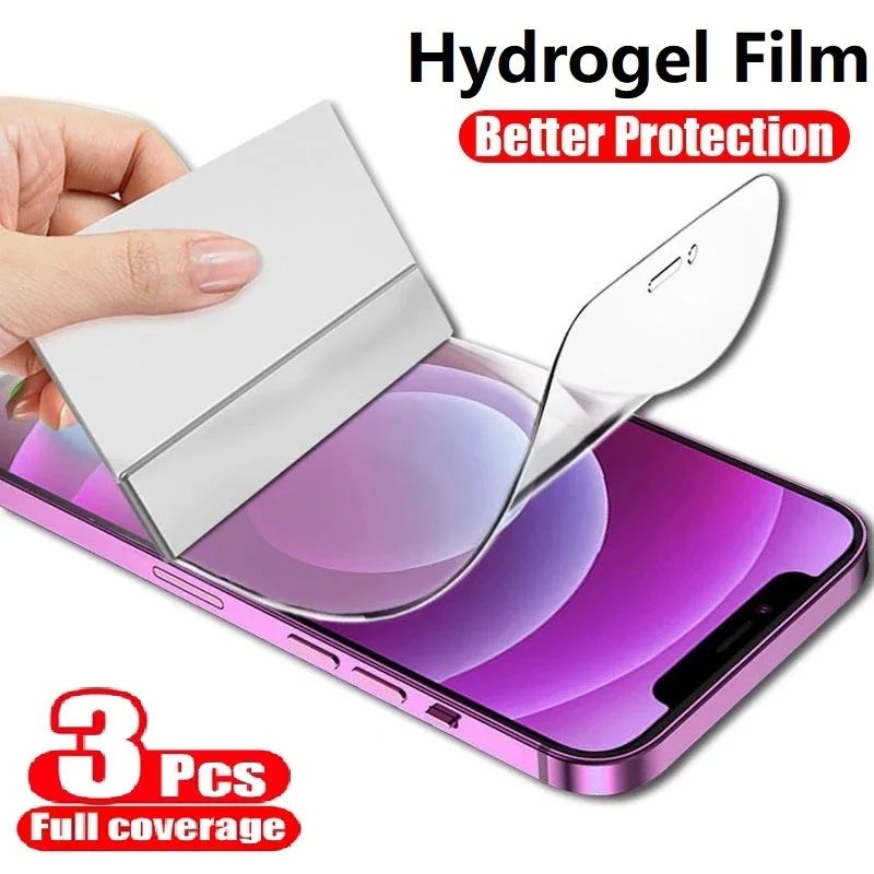 3Pcs Screen Protector For iPhone 6 7 8 Plus SE 2020 2022 Hyd