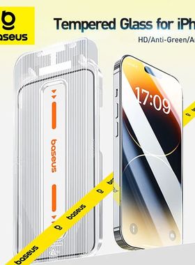 Baseus Screen Protector for iPhone 16 15 14 13 Pro Max Corning Glass Full Tempered Glass Protection