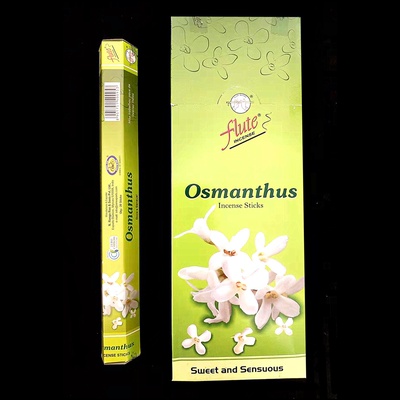 印度Flute品牌Osmanthus桂花香竹签香清香型花香室内薰香净化空气