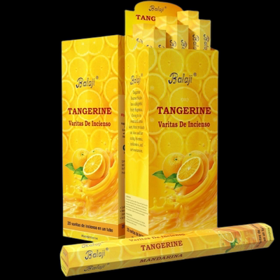 印度香balaji品牌 TANGERINE橘子香 果香线香竹签香室内薰香清香