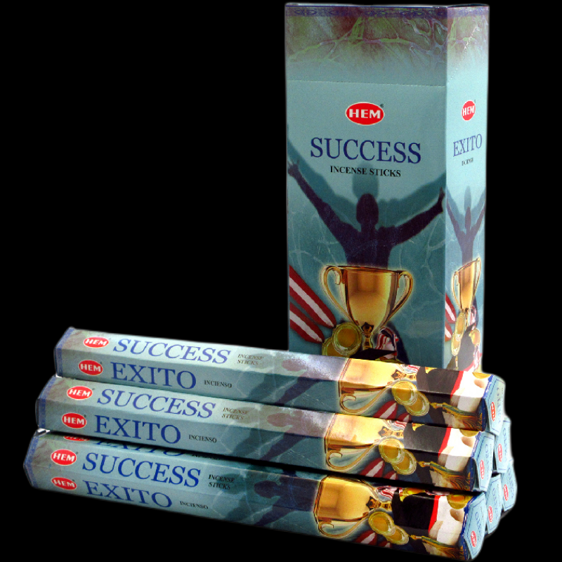 印度香hem品牌success成功香好运香线香植物香料室内香竹签线香