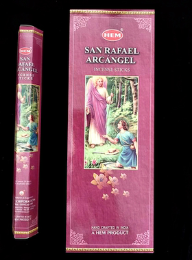 印度香HEM品牌SAN RAFAEL治愈天使香棍法香好运香和谐成功竹签香