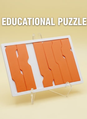 Puzzle拼图 迷你款Asaka Yuu 的 Wave 7 拼图高难度益智解谜玩具