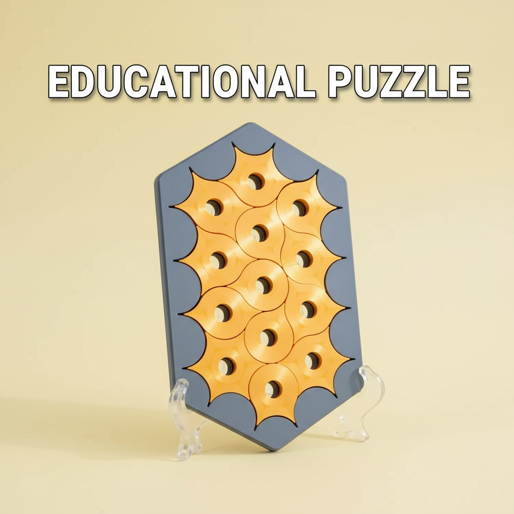 Puzzle拼图 迷你款放松拼图10级烧脑地狱高难度益智解谜玩具