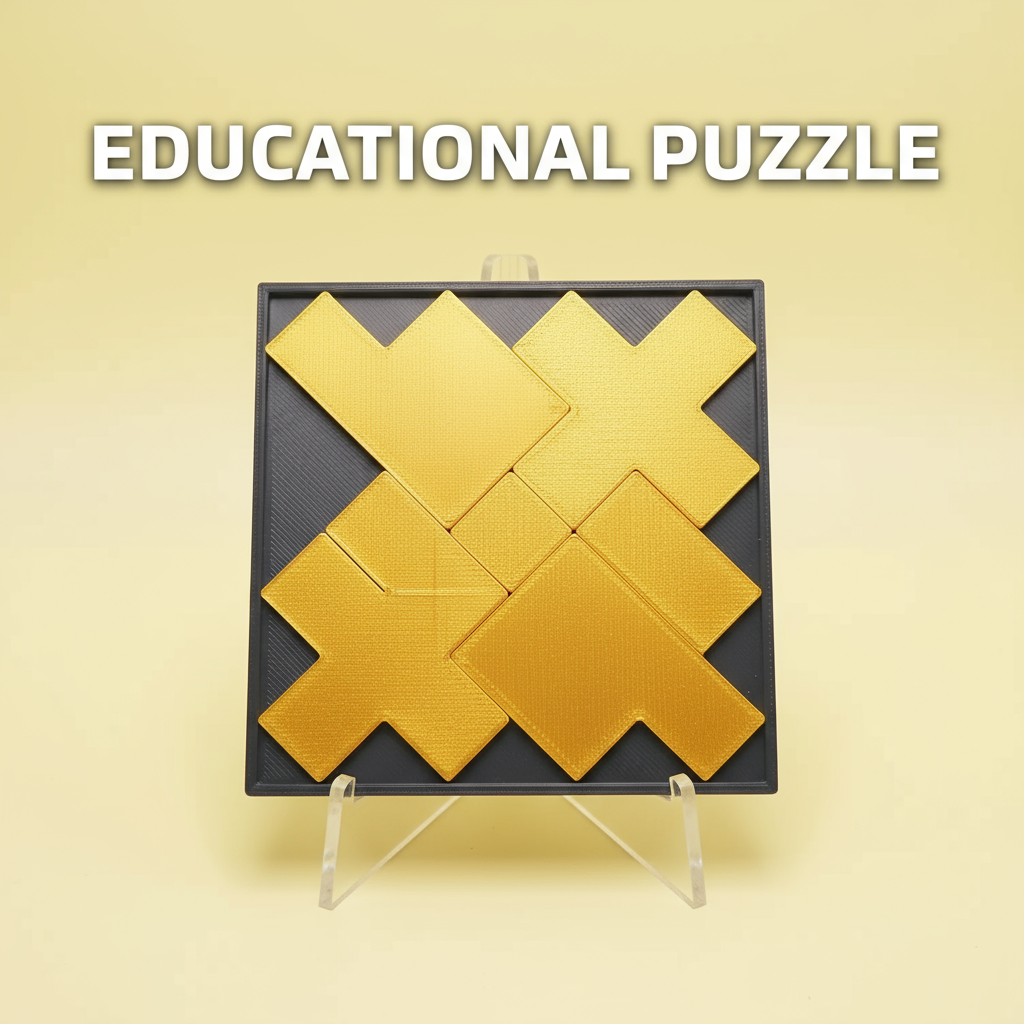 Puzzle拼图 迷你款反直觉拼图 10级烧脑地狱高难度益智解谜玩具