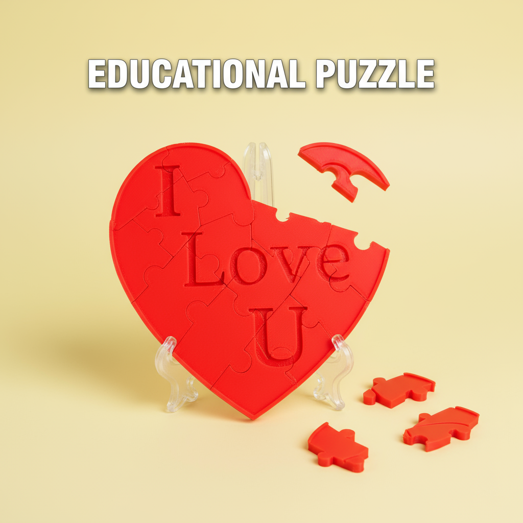 Puzzle拼图 迷你款碎心拼图10级烧脑地狱高难度益智解谜玩具