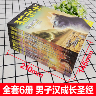 全6册猫武士四部曲星预言新译本第四学徒群星之战中小学生课外书8-12岁三年级课外读四五年级阅读儿童书10-15岁儿童励志书套装