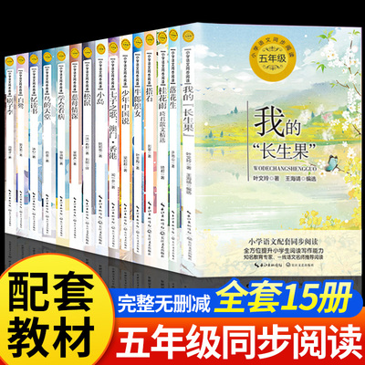 全15册统编版语文阅读我的长生果