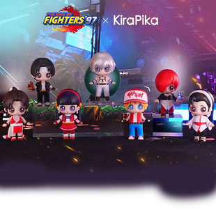 拳皇97x琪拉宝宝角色扮演系列盲盒第五弹5代潮玩手办公仔礼物摆件