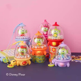 正版迪士尼玩具总动员三眼仔转运御守盲盒手办公仔挂件摆件周边