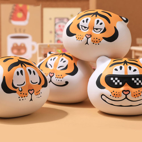 正版胖虎慢回弹-喜怒哀乐礼物