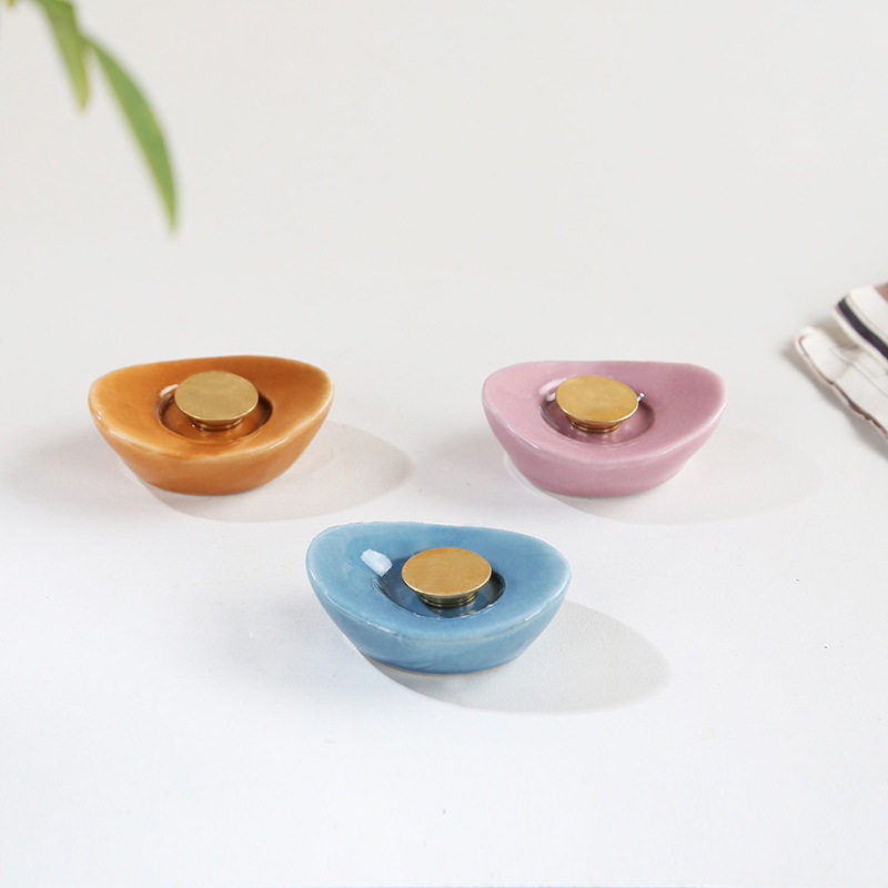 创意陶瓷元宝转转底座yoyo酱系列配件可旋转摆件转转乐底座加轴承,家居饰品,桌面摆件,淘宝优惠券,粉丝福利购,淘宝优惠卷