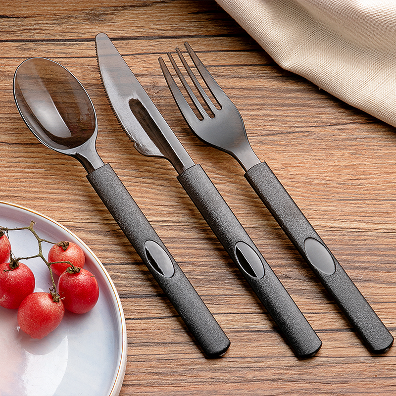 蛋糕甜品沙拉一次性美式刀叉外賣