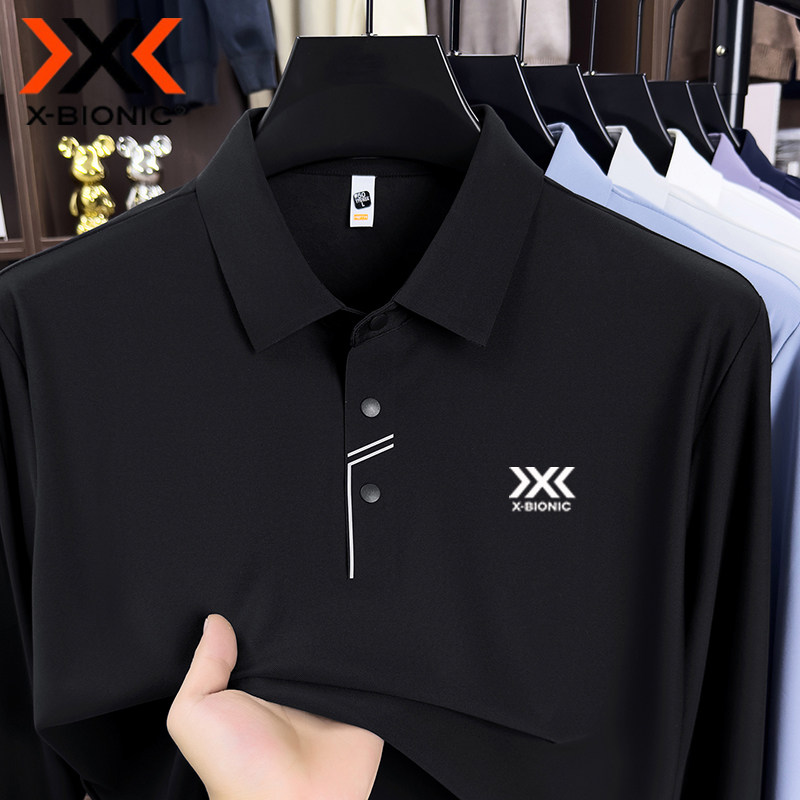 XBIONIC轻量速干长袖POLO衫图片