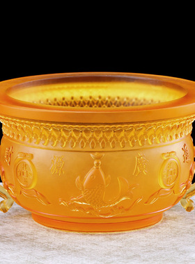 开业店铺五路财神琉璃聚宝盆