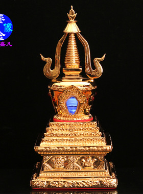 鎏金舍利塔大号宝箧菩提塔