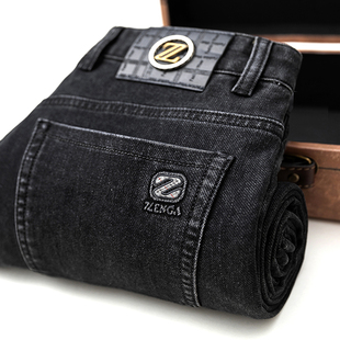 子商务休闲长裤 高奢平替款 牛仔裤 弹力直筒宽松男士 25年秋冬新款