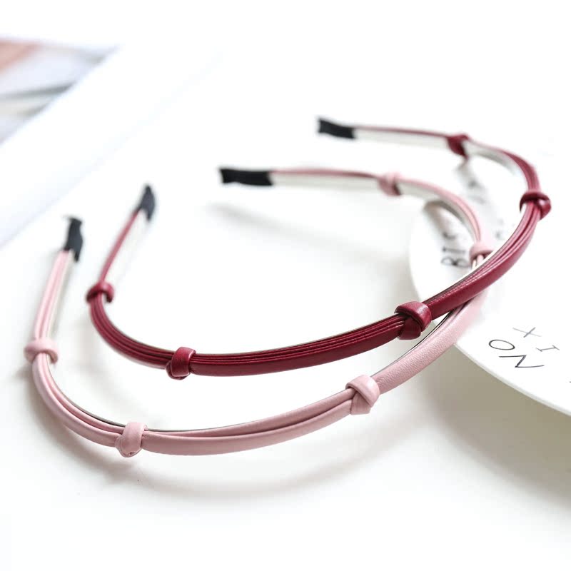 Accessoire cheveux en cuir - Ref 1197248 Image 5