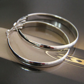 夸张夜店经典 欧美潮流时尚 瑞丽个性 光面大圆圈圈耳环女饰舞蹈表演