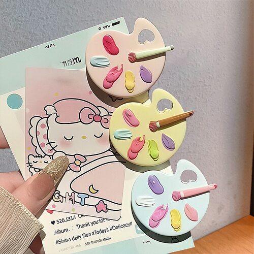 儿童可爱仿真调色板鸭嘴夹