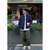 Batterup秋冬新款 MA1飞行夹克外套男 潮牌棉服日系休闲棒球领短款