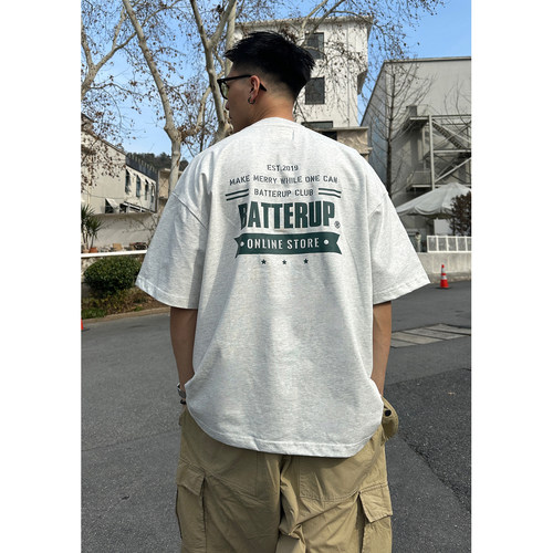 Batterup短袖日系LOGO印花T恤