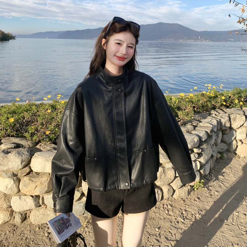 新款皮衣外套239-2603-p165k258,女装皮衣,浙宝239