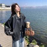 新款皮衣外套239-2601-p165k258，女装皮衣，浙宝239