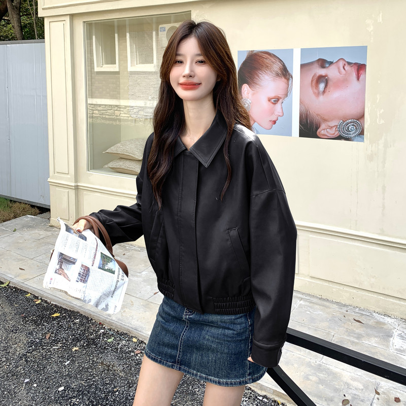 现货新款皮衣外套239-2593-P155k238,女装皮衣,浙宝239