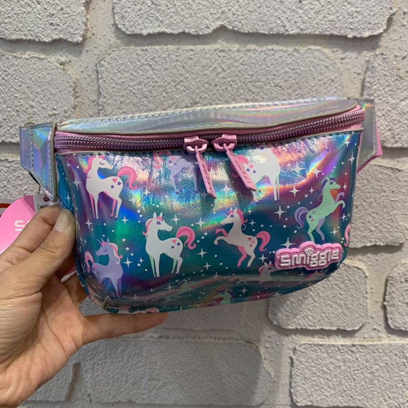 澳洲Smiggle 开学季儿童独角兽创意时尚轻便单肩斜挎腰包生日礼物|ruв категории игрушка/коляска/головоломка/блоки/модель, детей пакет/рюкзак/камера, сумка/сумка/карман - от Buy2taobao.com для оказания профессиональной услуги покупки агента Taobao