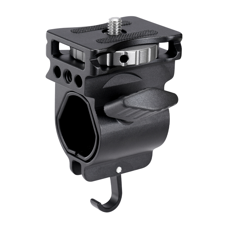 卡宴（Cayer）LA01中轴横置多机位拓展拍摄配件带重力挂钩1/4拓展螺丝孔手机微单多机位拍摄